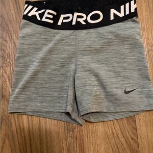 Nike Women's Athletic Shorts in Heather Gray